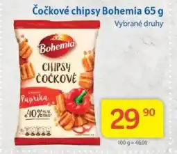 Kubík potraviny Čočkové chipsy Bohemia nabídka