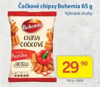 Kubík potraviny Čočkové chipsy Bohemia nabídka