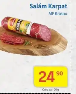 Kubík potraviny Salám Karpat nabídka