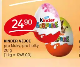 Flop KINDER Vejce nabídka