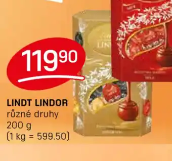 Flop LINDT Lindor nabídka