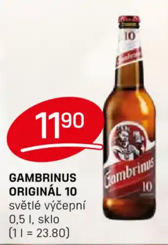 Flop GAMBRINUS Original 10 nabídka