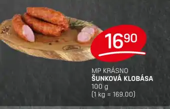 Flop MP KRÁSNO Šunková klobása nabídka