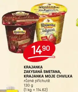 Flop Krajanka Zakysaná smetana, Krajanka moje chvilka nabídka