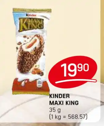 Flop KINDER Maxi king nabídka