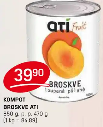 Flop ATI Kompot broskve nabídka