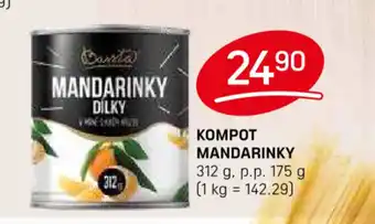 Flop Kompot Mandarinky nabídka