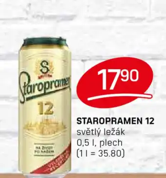 Flop STAROPRAMEN 12 nabídka