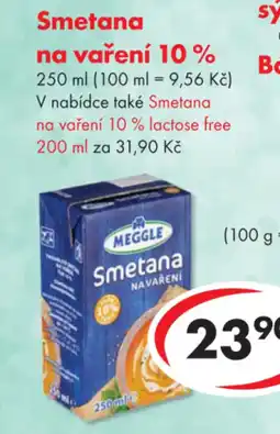 CBA Smetana na vaření 10% nabídka