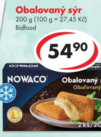 CBA NOWACO Obalovaný sýr nabídka