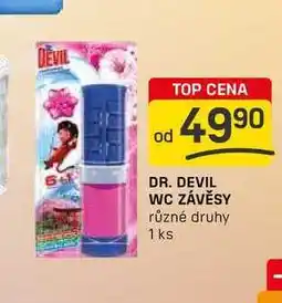 Flop DR. DEVIL WC ZÁVĚSY různé druhy 1ks nabídka