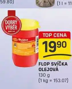 Flop FLOP SVÍČKA OLEJOVÁ 130 g nabídka