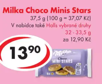 CBA Milka Choco Minis Stars nabídka