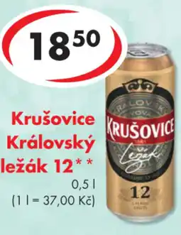 CBA KRUŠOVICE Královský ležák 12 nabídka