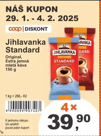 COOP DISKONT JIHLAVANKA Standard nabídka