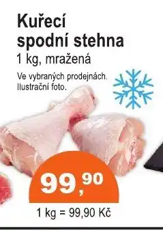 COOP DISKONT Kuřecí spodní stehna nabídka