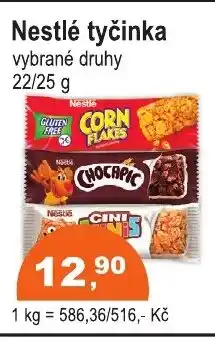 COOP DISKONT Nestlé tyčinka nabídka