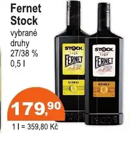 COOP DISKONT FERNET STOCK nabídka