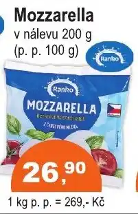 COOP DISKONT Mozzarella v nálevu nabídka