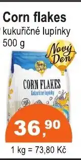 COOP DISKONT Corn flakes nabídka