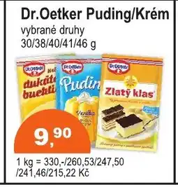 COOP DISKONT Dr.Oetker Puding/Krém nabídka