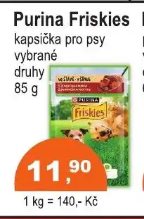 COOP DISKONT PURINA Friskies nabídka