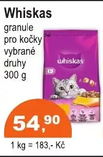 COOP DISKONT WHISKAS nabídka