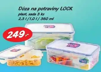 COOP DISKONT Dóza na potraviny LOCK nabídka