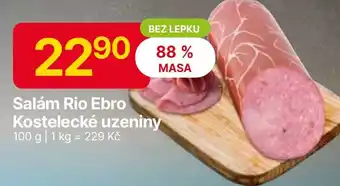 Hruška Salám Rio Ebro Kostelecké uzeniny nabídka