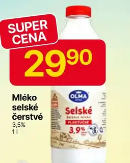 Hruška OLMA Mléko selské čerstvé nabídka