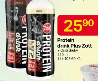 Hruška ZOTT Protein drink Plus nabídka