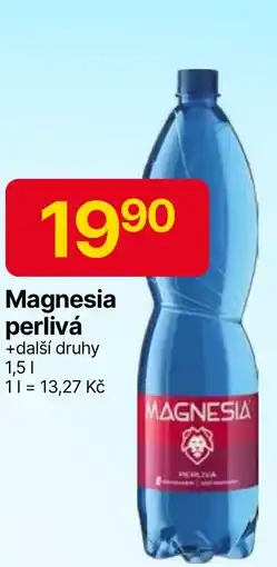 Hruška MAGNESIA perlivá nabídka