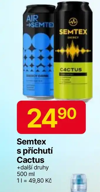 Hruška SEMTEX s příchutí Cactus nabídka