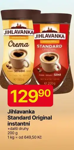 Hruška JIHLAVANKA Standard Original instantní nabídka