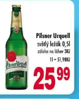 Qanto Pilsner Urquell nabídka