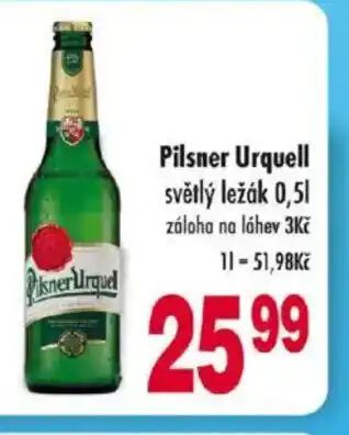 Qanto Pilsner Urquell nabídka