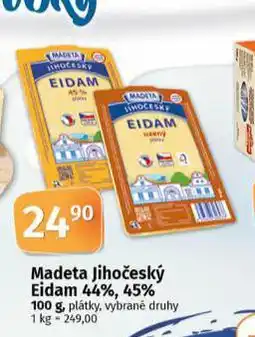 Coop Madeta jihočeský eidam 44%, 45% nabídka