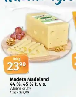 Coop Madeta madeland 44%, 45% nabídka