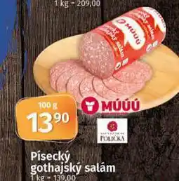 Coop Písecký gothajský salám nabídka