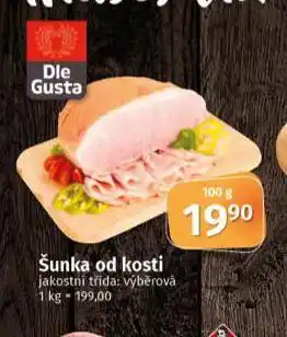 Coop Šunka od kosti nabídka