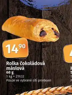 Coop Rolka čokoládová máslová nabídka