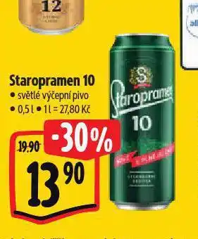 Albert Pivo staropramen 10 nabídka