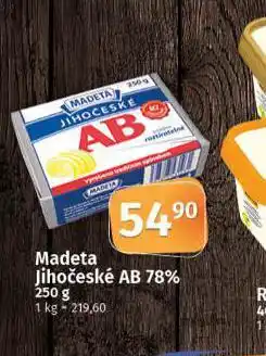 Coop Madeta jihočeské ab 78% nabídka