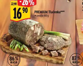 Albert Premium tlačenka nabídka