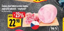 Albert Mistrovská šunka nejvyšší jakosti - vepřová nabídka