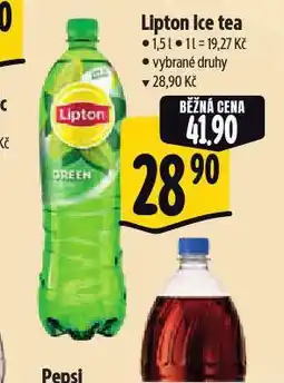 Albert Lipton ice tea nabídka