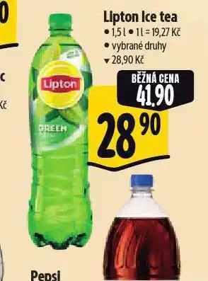 Albert Lipton ice tea nabídka