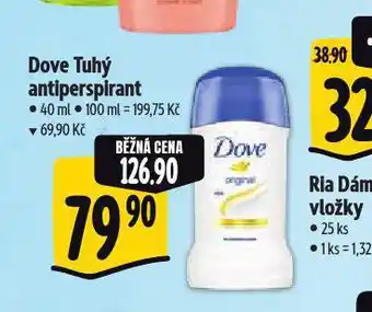 Albert Dove tuhý deodorant nabídka