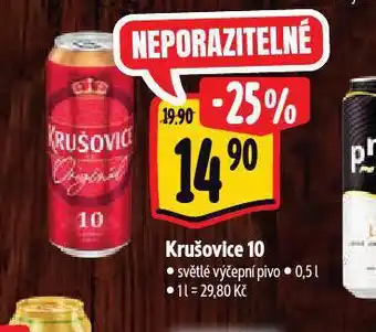 Albert Pivo krušovice 10 nabídka