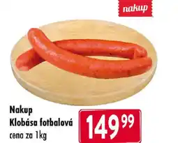 Qanto Nakup Klobása fotbalová nabídka